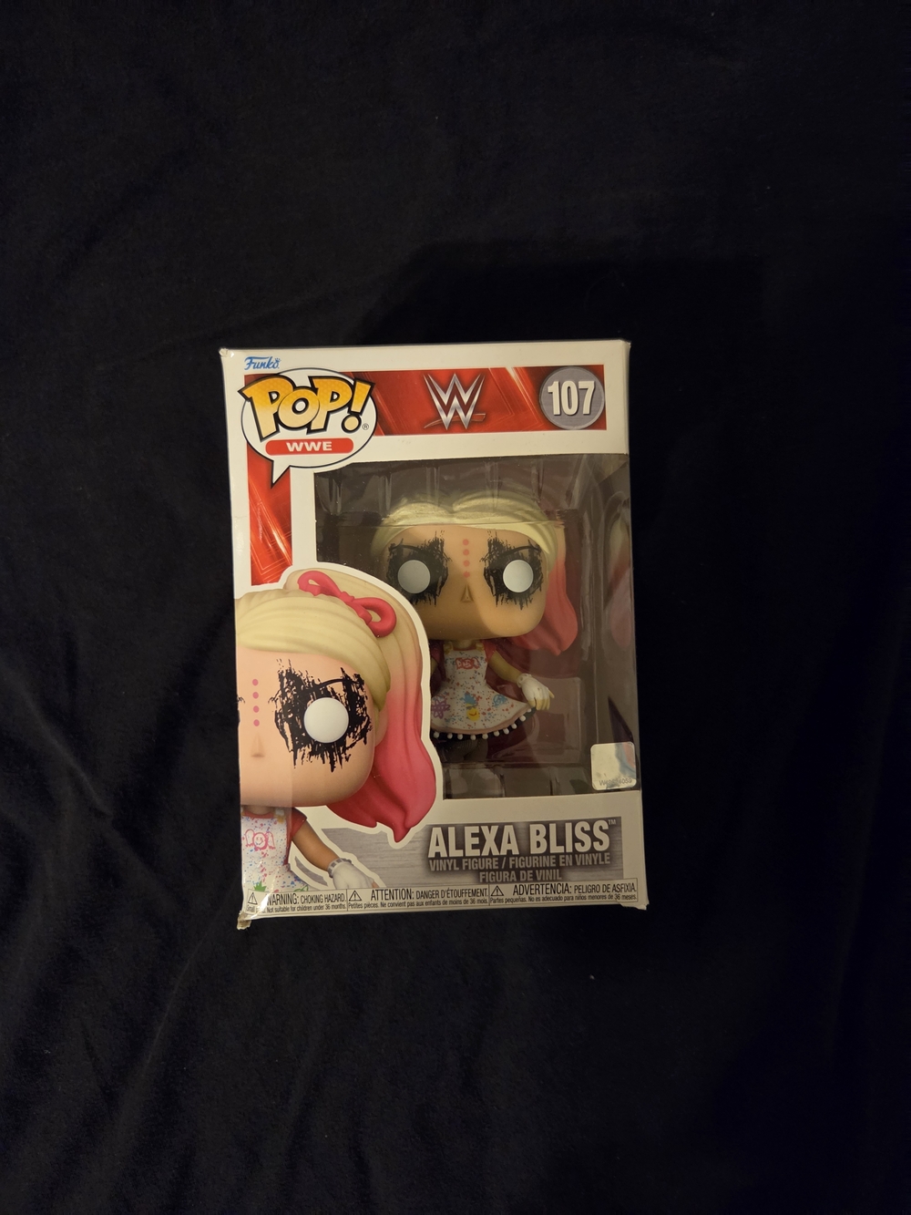 Funko Alexa Bliss Vinyl Figure - Pink Hair, Blonde Highlights